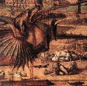 CARPACCIO, Vittore St George and the Dragon (detail)  sdf Norge oil painting reproduction